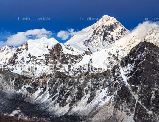 Mount Everest height