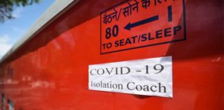 covid 19 isolation train coach indian railways