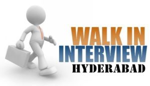 Job Walkins In Hyderabad 2014