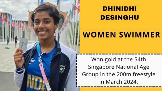 Dhinidhi Desinghu - Paris Olympics 2024