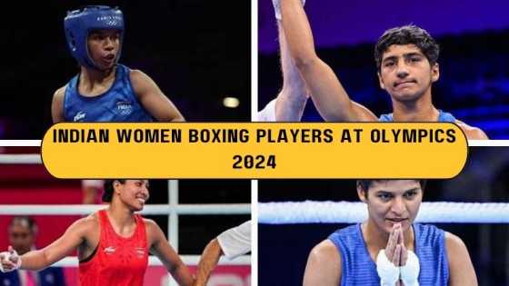 Indian women boxing players at Paris Olympics 2024