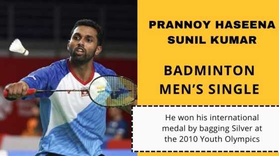 Prannoy Haseena Sunil Kumar - paris Olympics 2024