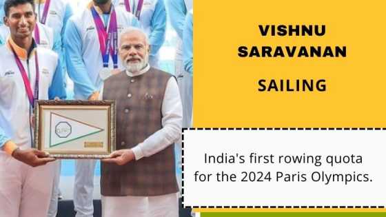 Vishnu Saravanan - paris olympics 2024