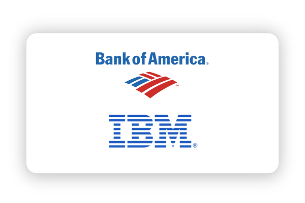 Bank of America & Ibm