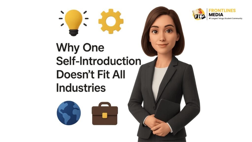 Industry-Specific Self Introduction | Examples & Templates | FLM