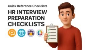 Quick Reference Checklists