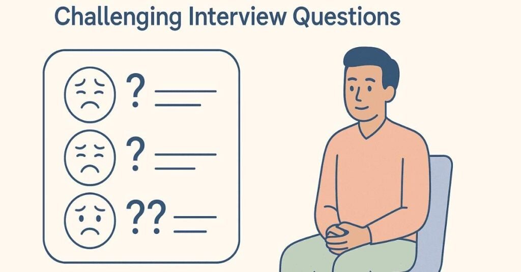 Stress interview practice illustration
