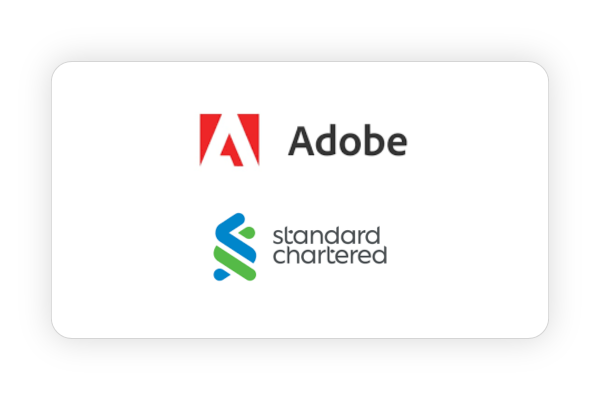 "Adobe & Standard chartered are hiring experienced candidates for the multiple roles"