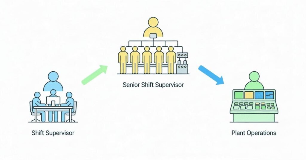 Senior shift supervisor career growth path
