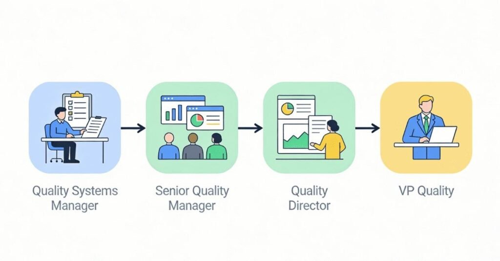 Quality systems manager career growth path