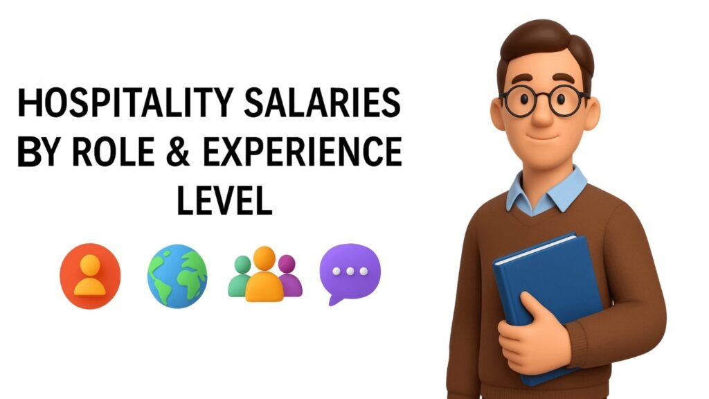 HOSPITALITY SALARIES BY ROLE & EXPERIENCE LEVEL