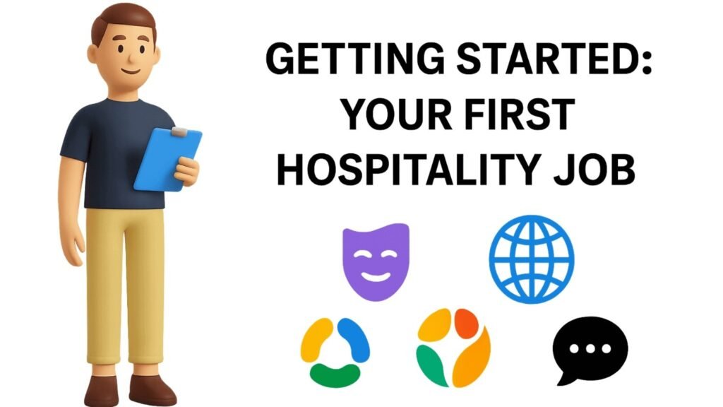 GETTING STARTED: YOUR FIRST HOSPITALITY JOB