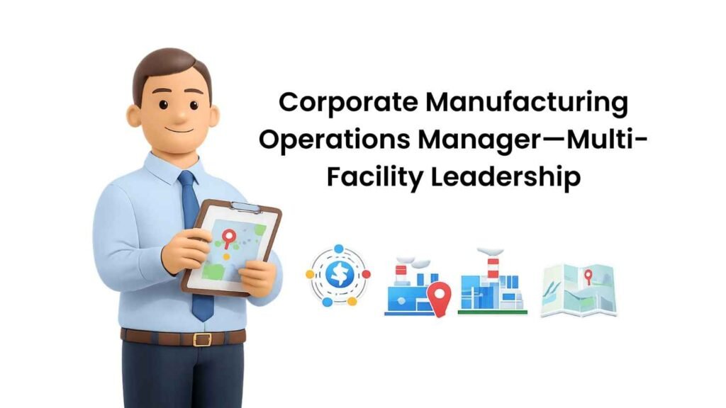 Corporate Manufacturing Operations Manager—Multi-Facility Leadership