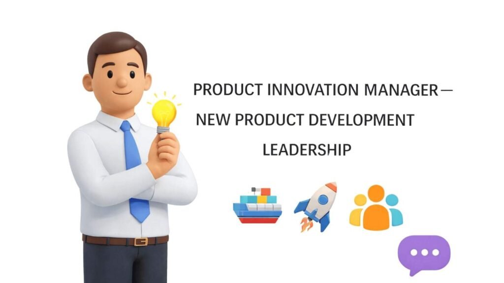 Product Innovation Manager—New Product Development Leadership