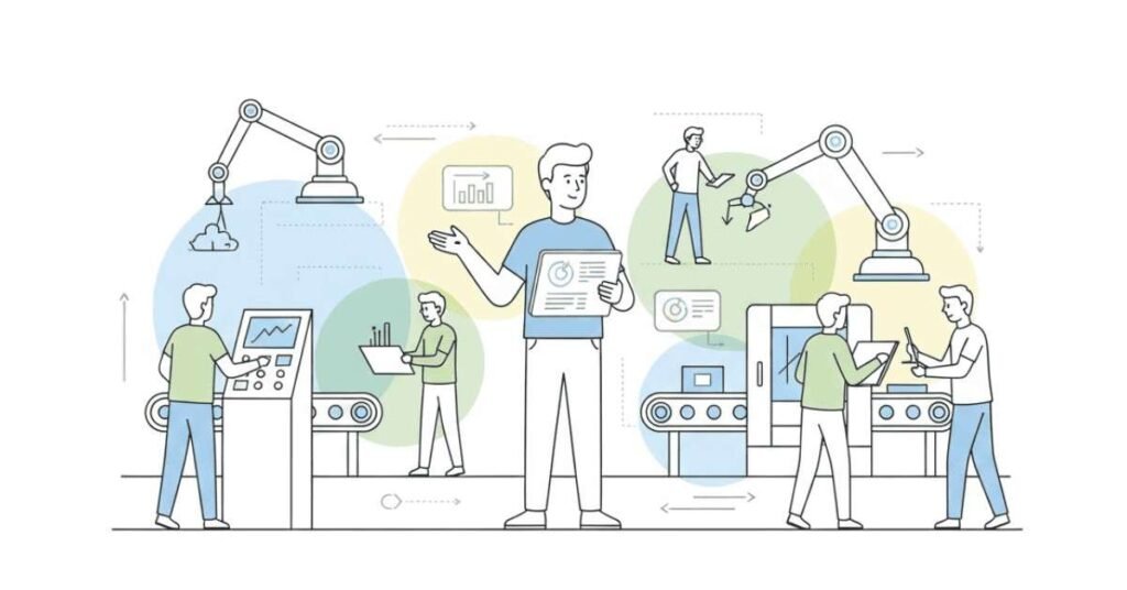 Production supervisor role in manufacturing industry