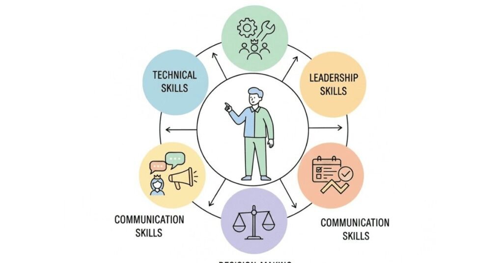 Skills required for production supervisor role