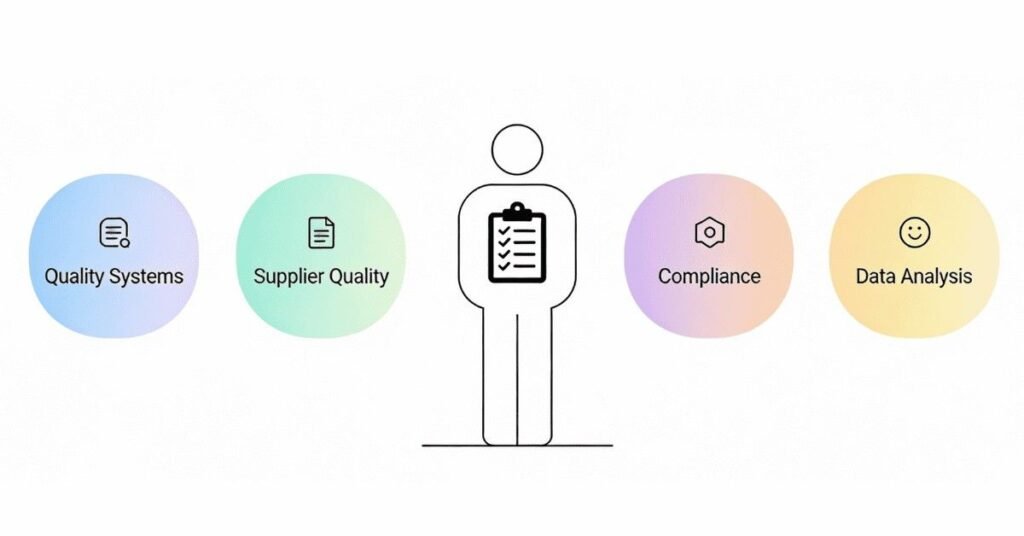 Key responsibilities of a quality assurance manager