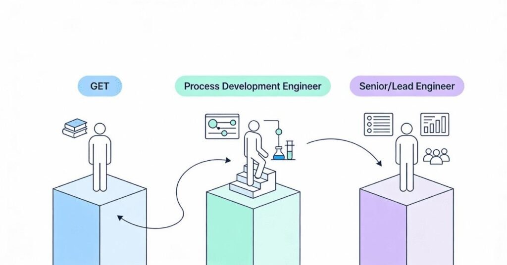 Process development engineer career growth path