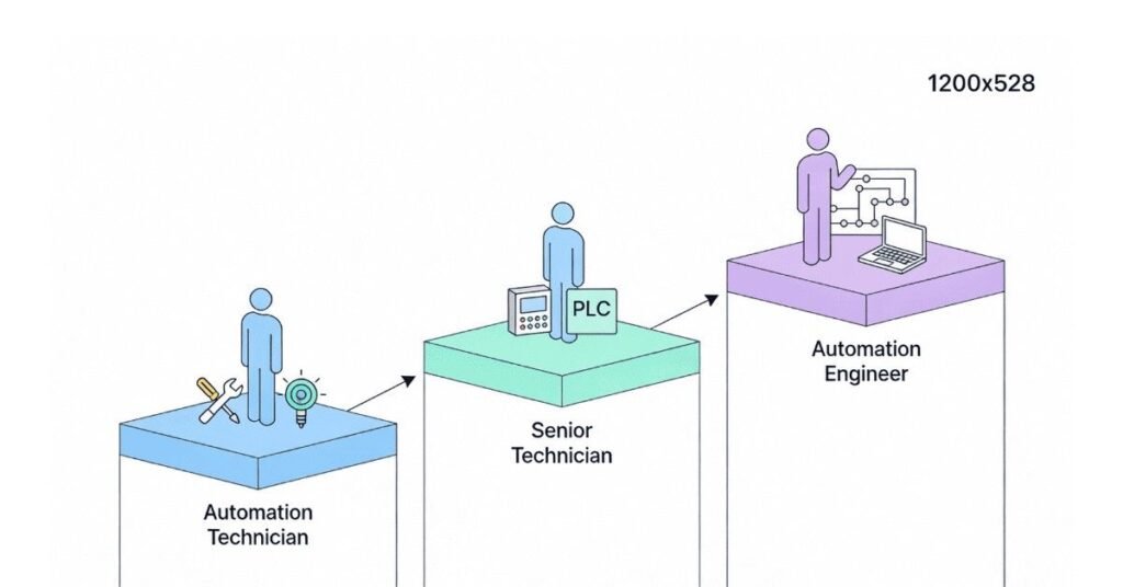 Automation technician career growth path