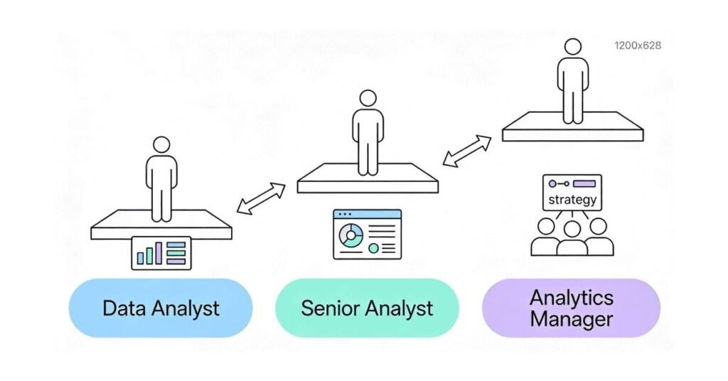 Manufacturing data analyst career growth path