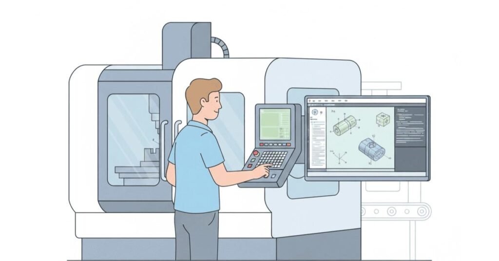CNC programmer career in manufacturing