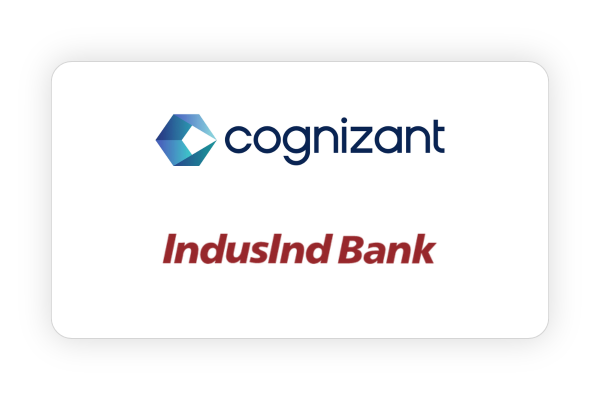 Cognizant & IndusInd bank Walkin Drives