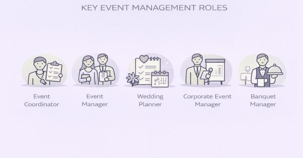 Event management career roles and responsibilities