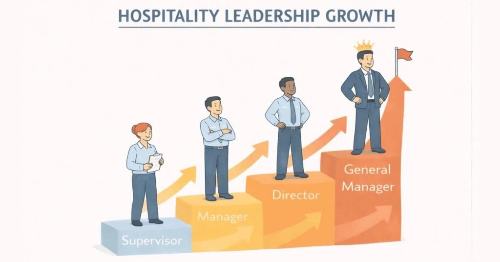 Hospitality leadership career growth and progression