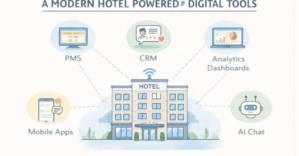 Digital skills and technology in hospitality careers