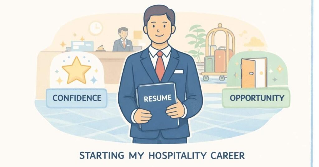 First hospitality job guide for freshers