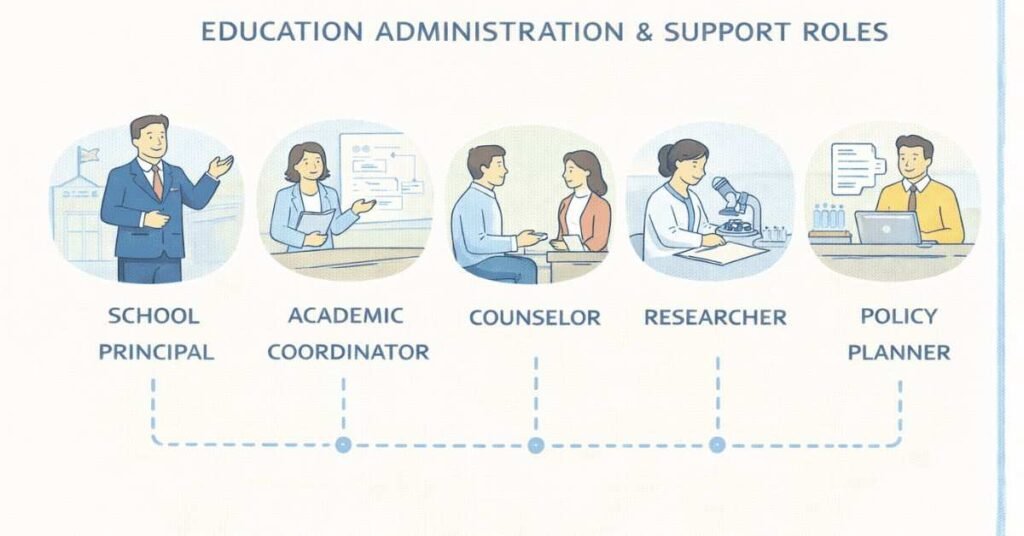 Education administration and counseling careers