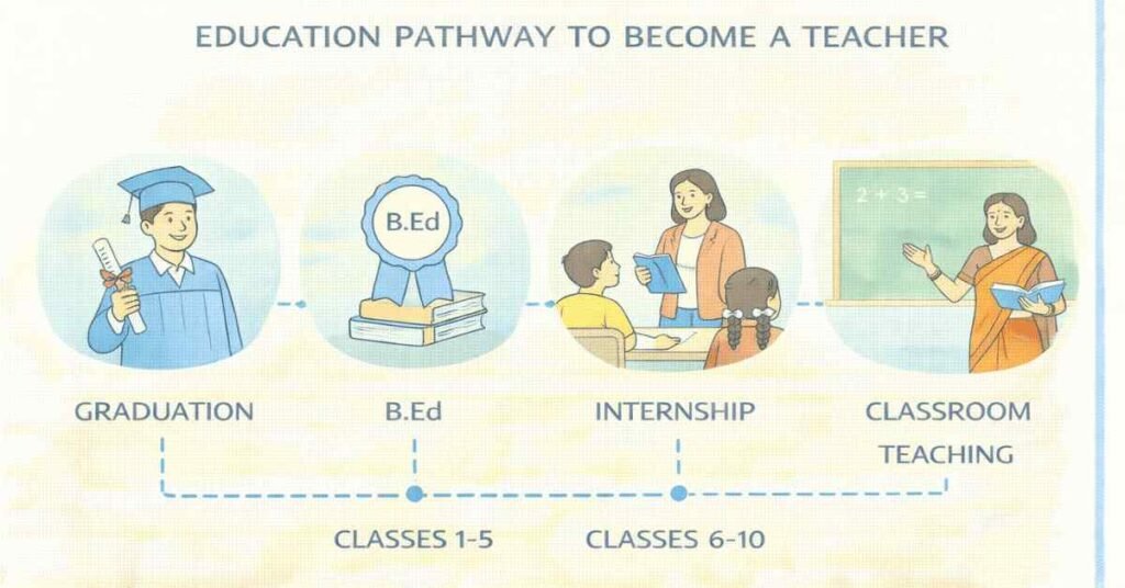 B.Ed qualification path for school teachers