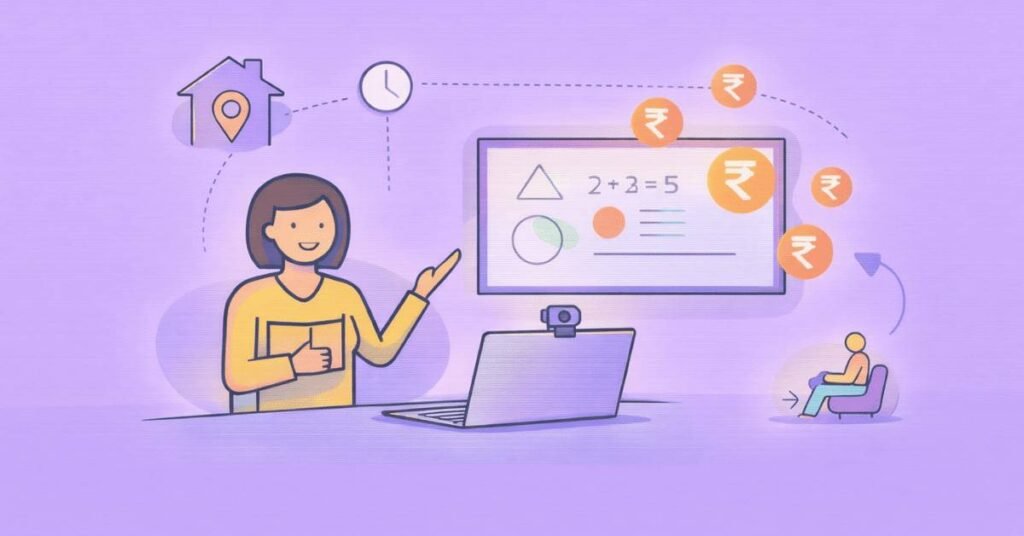 How to start online teaching and earn ₹50,000 per month