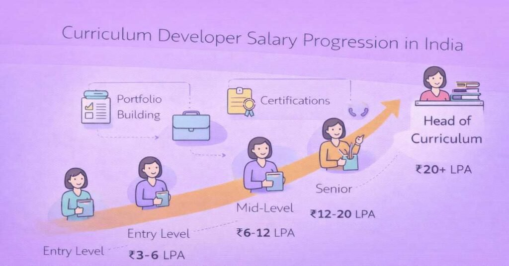 Curriculum developer salary in India 2025