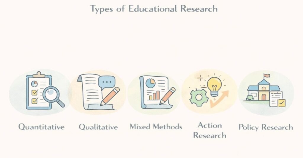 Types of educational research careers explained