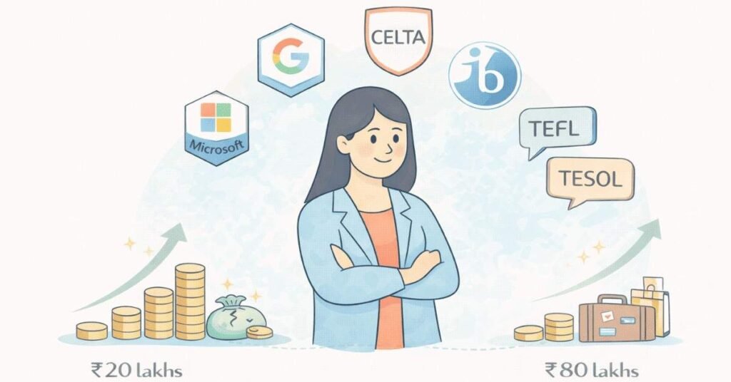 Top teaching certifications in India 2025 salary boost