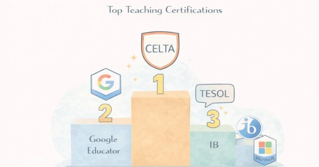 Top 10 teaching certifications ranked in India