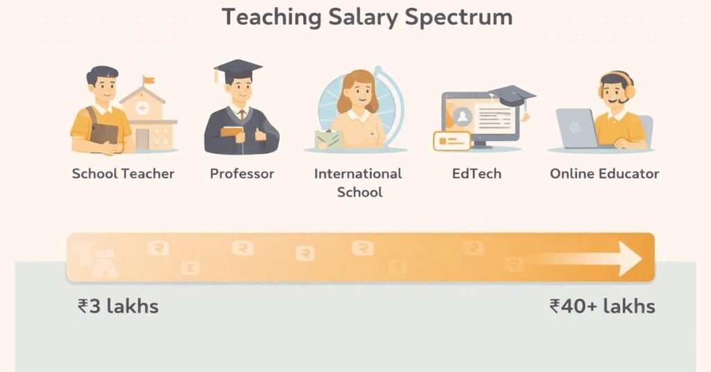 Teaching career salary guide 2025 India