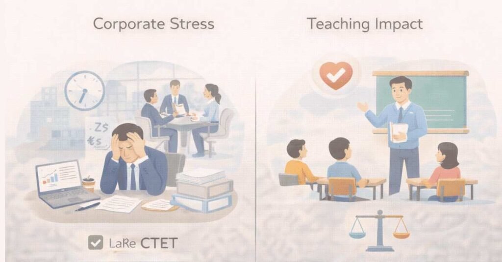 Why professionals switch careers to teaching