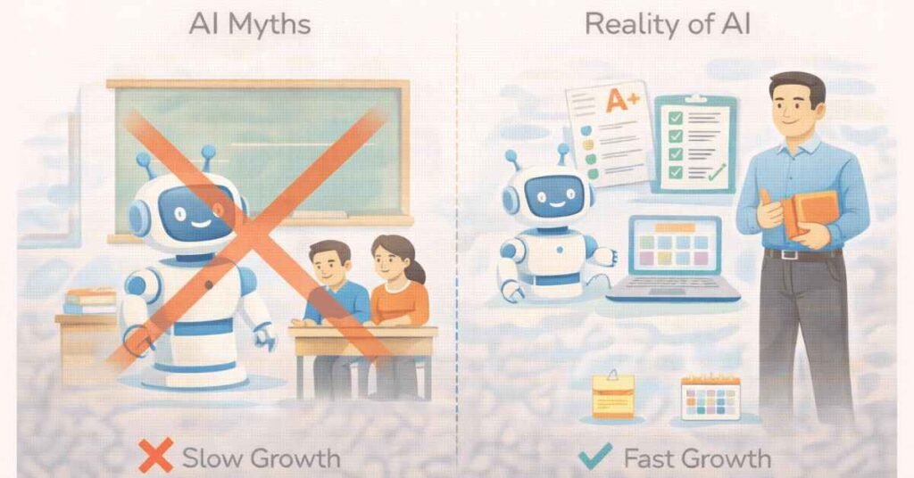 Will AI replace teachers myth vs reality