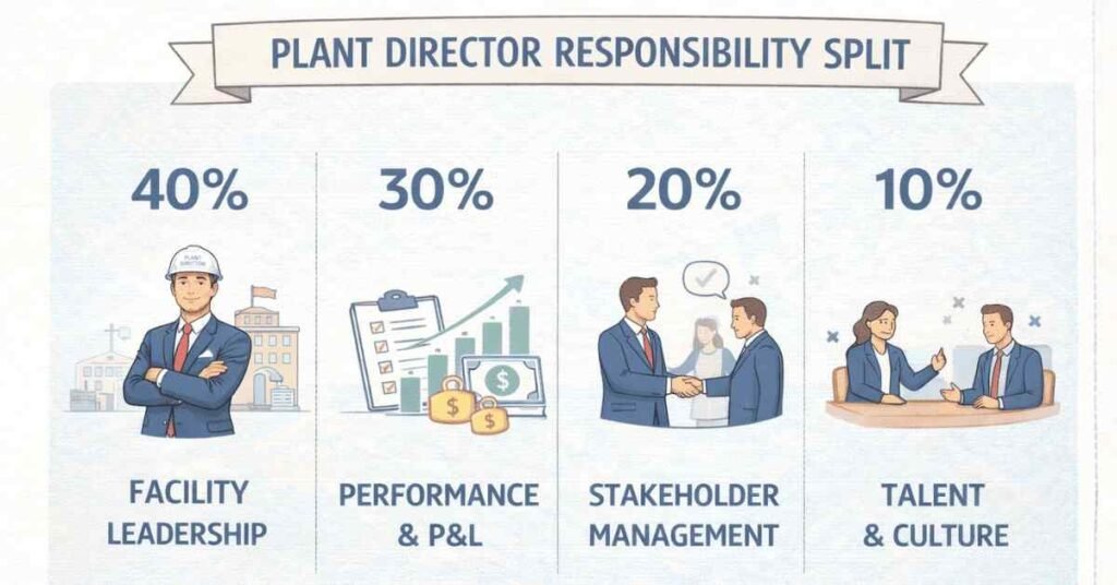 Plant Director responsibilities and P&L ownership