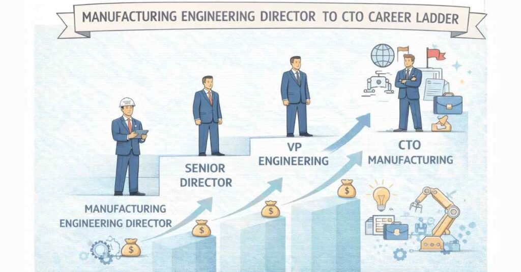 Manufacturing Engineering Director career path to VP and CTO