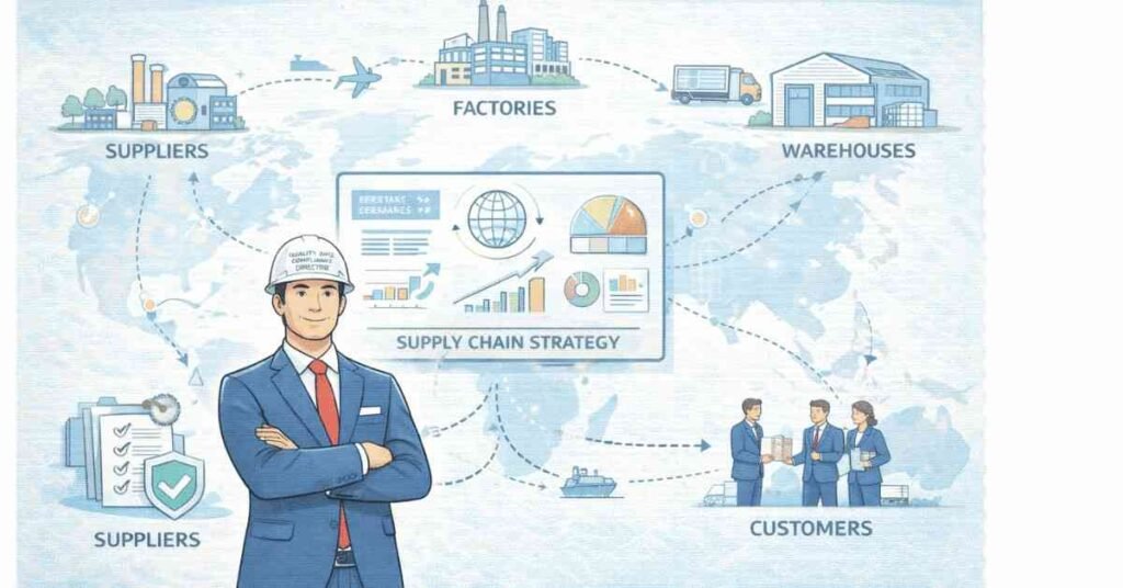 Supply Chain Director end-to-end orchestration role