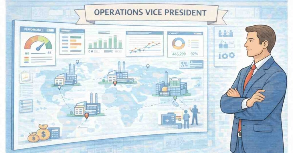 Operations Vice President multi-facility leadership role