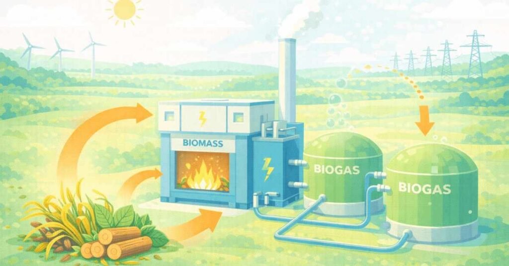 Biomass plant workflow