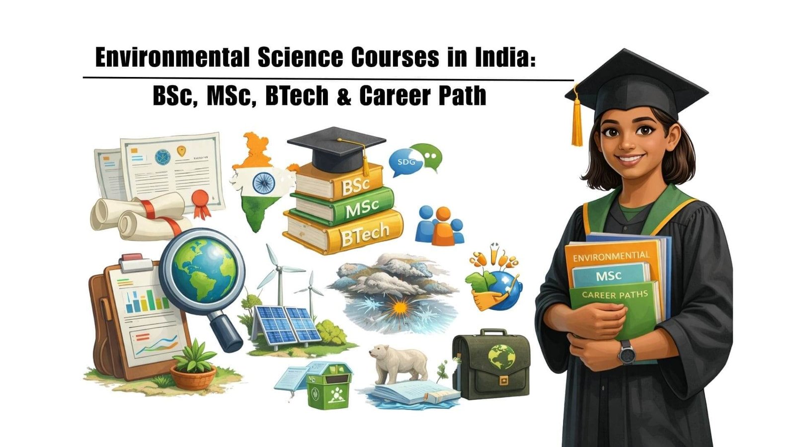 Environmental Science Courses in India: BSc,BTech & Career Path
