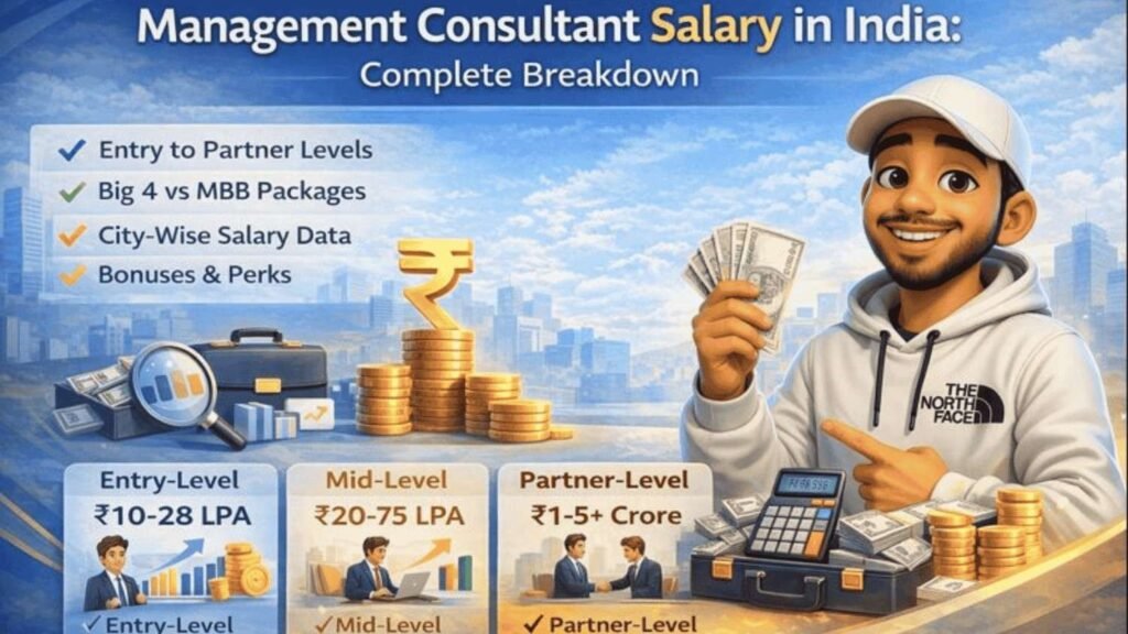 management consultant salary in India