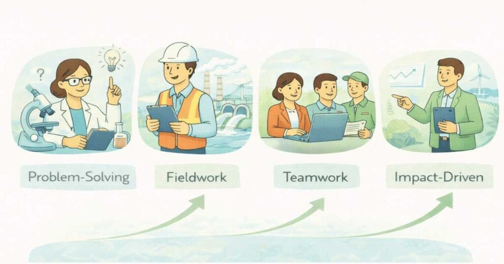 Who should choose environmental services career