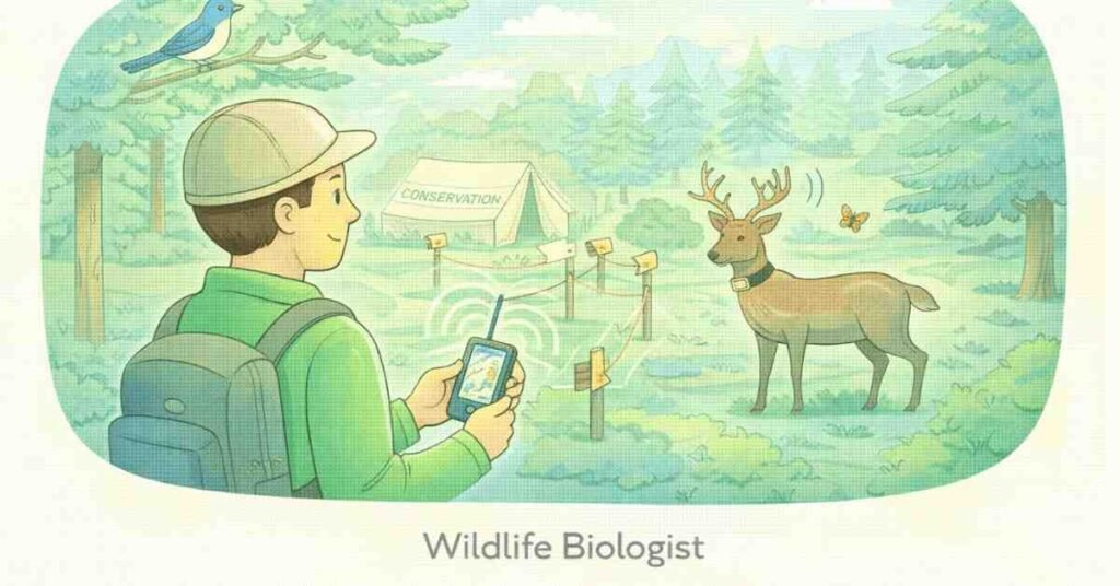 Wildlife conservation biologist career