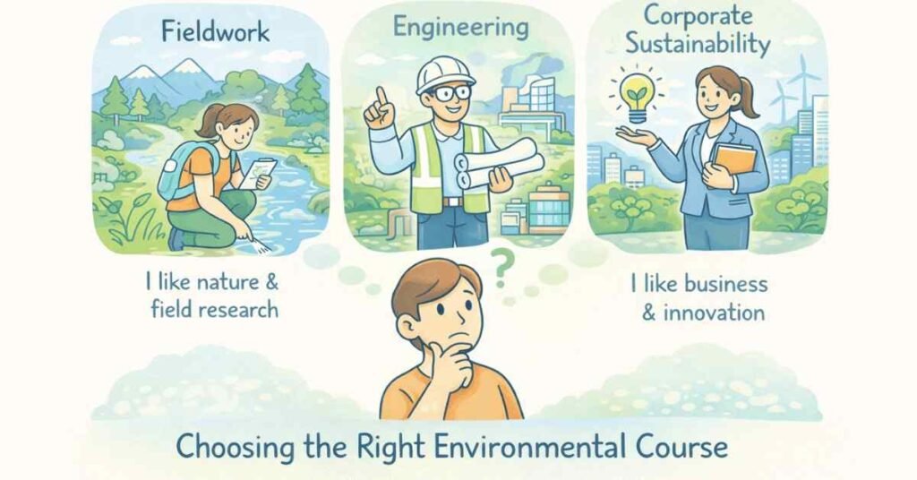 How to choose environmental science course